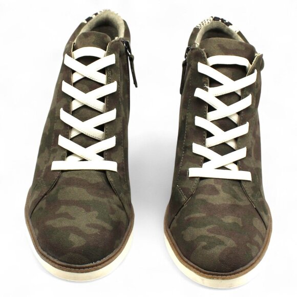 Womens Dr. Scholl S Lace-up Wedge Booties - Picture 2 of 8